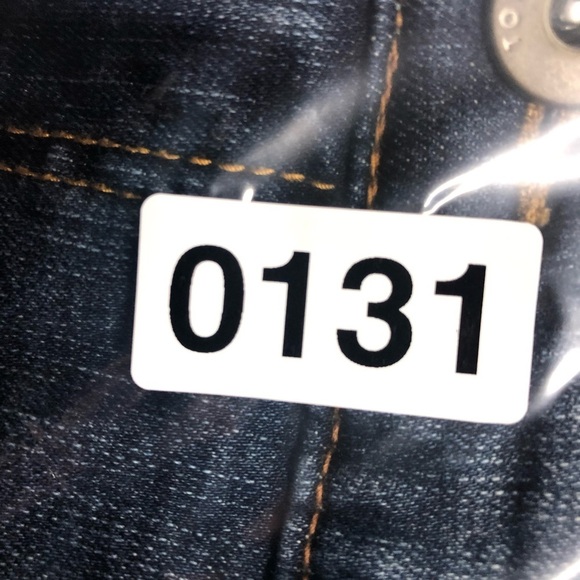 Torrid 20 denim skinny short shorts vintage stretch distressed dark blue 0131 - Picture 12 of 12